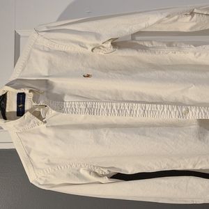 White Cotton Ralph Lauren Button Up